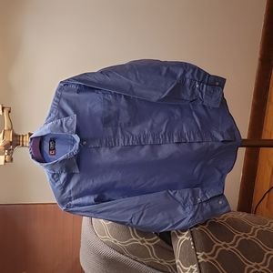 CHAPS Boys Dress Shirt Blue